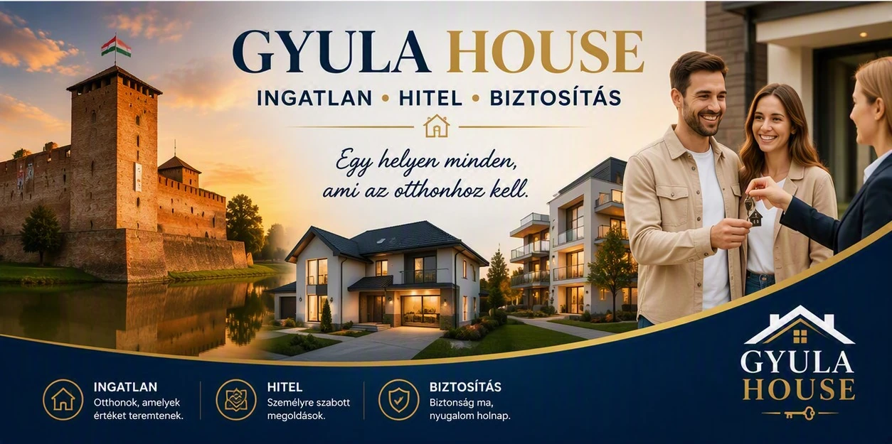 Gyula House Kft. Wide Logo